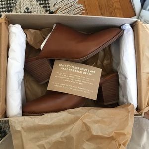 Madewell mules- AMAZING condition!